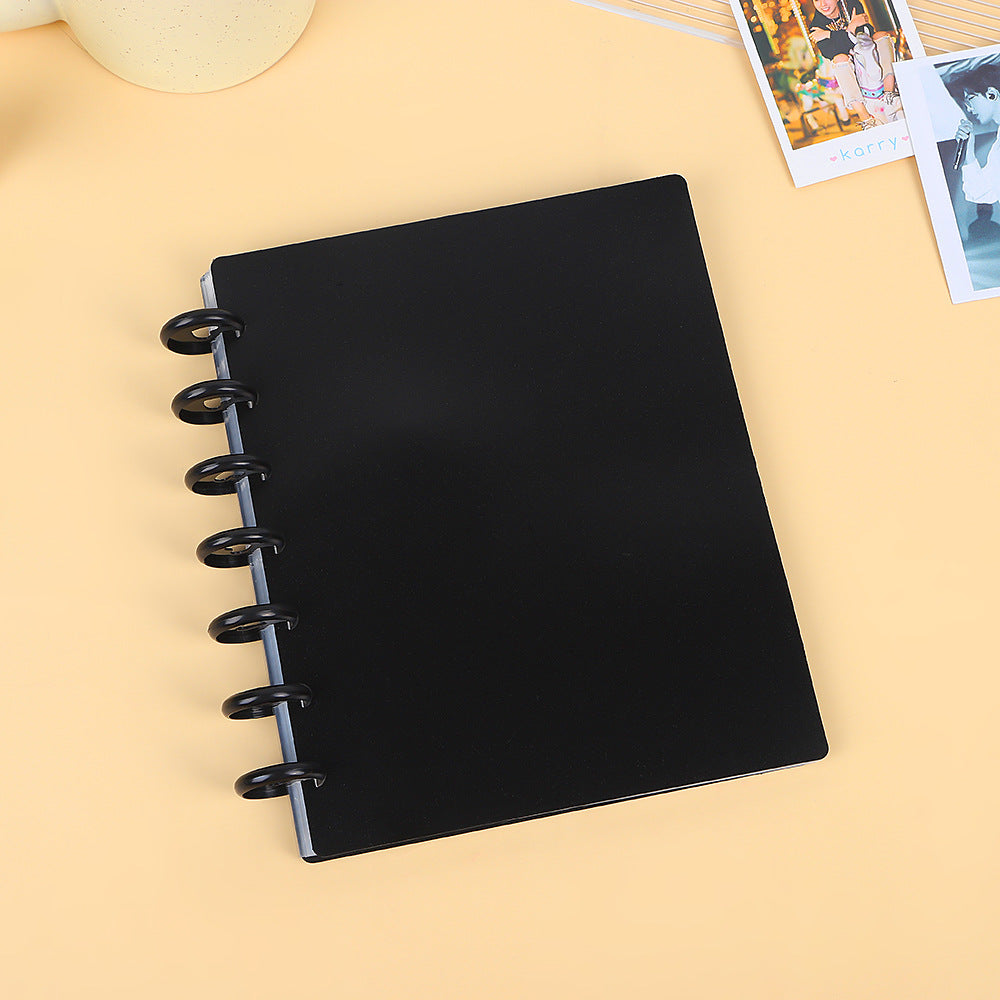 versatile A4 photo album black