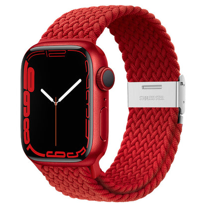 Premium Nylon Woven Strap for Apple Watch - Fits All Series and Sizes - Adjustable Buckle - Stylish and Durable