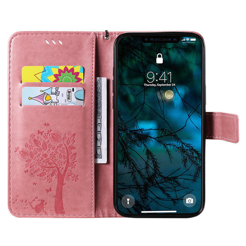 Premium PU Leather Phone Case for iPhone and Samsung Models - Stylish, Durable & Shockproof