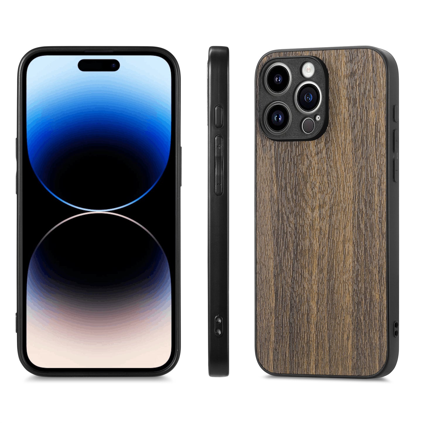 Stylish Wood Grain iPhone & Samsung Case - Durable, Lightweight, and Anti-Fingerprint Protection