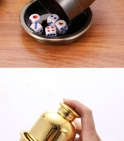 bronze dice set