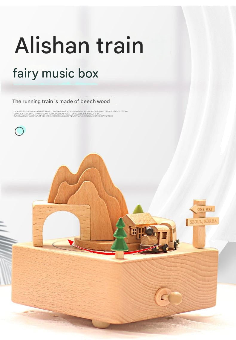 wooden music box