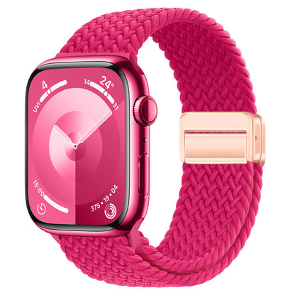 Stylish Nylon Woven Magnetic Apple Watch Band - Compatible with All Series