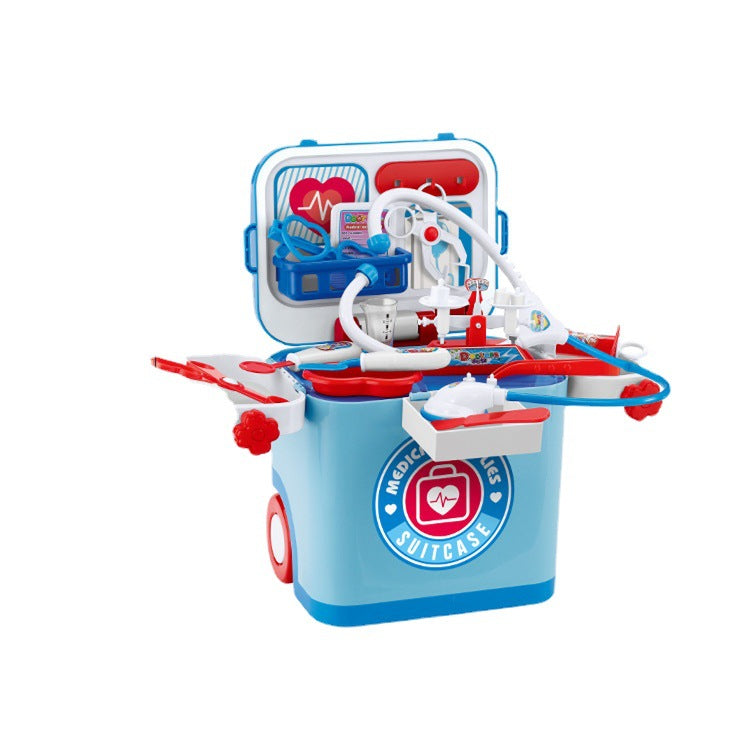 Interactive children's tool set with hammer and wrench