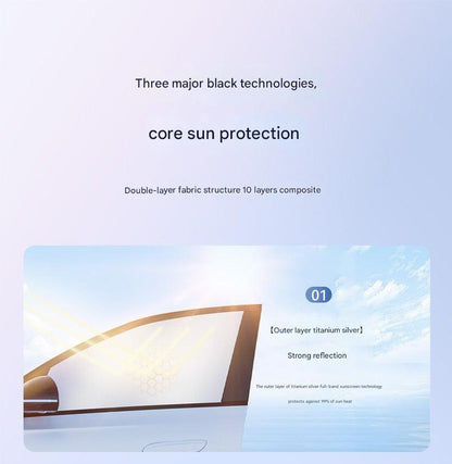 detailed view of sunshade fabric texture