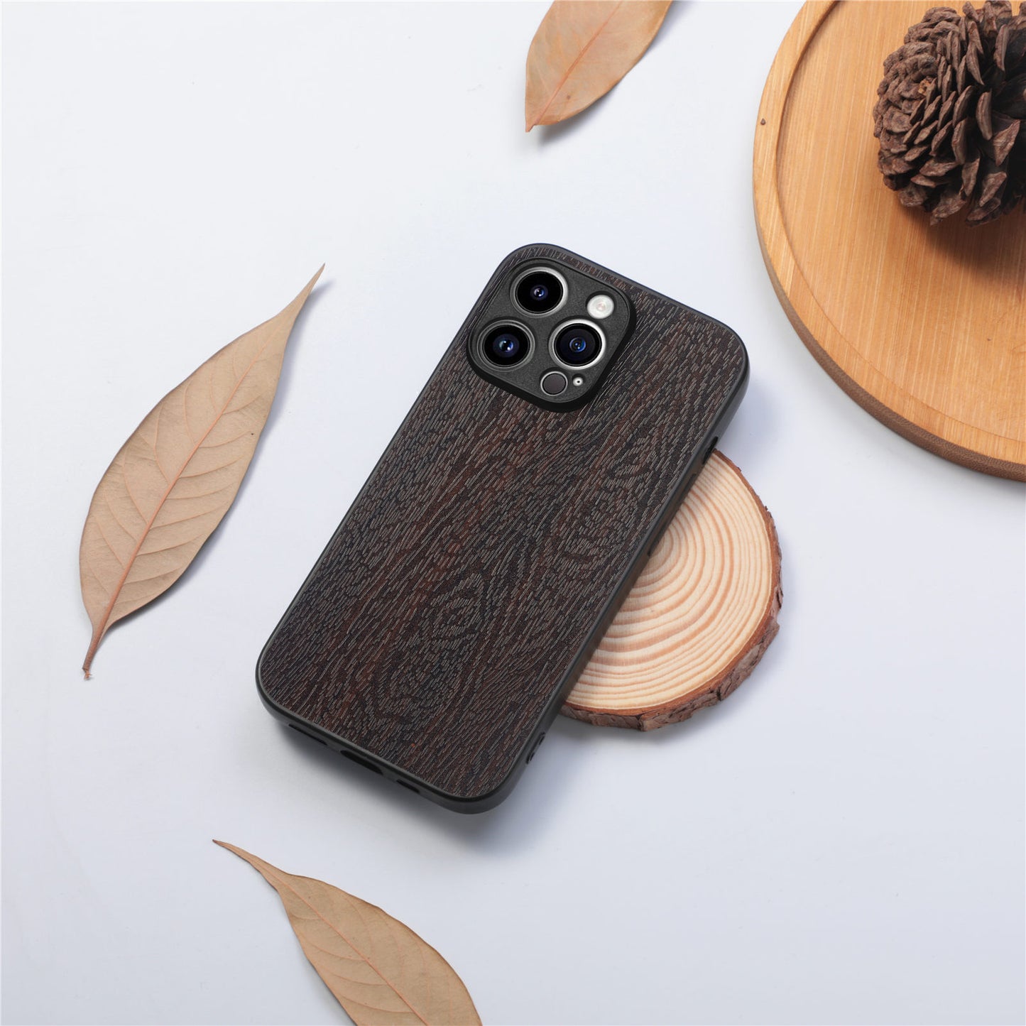 Stylish Wood Grain iPhone & Samsung Case - Durable, Lightweight, and Anti-Fingerprint Protection