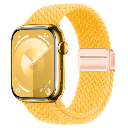 Stylish Nylon Woven Magnetic Apple Watch Band - Compatible with All Series