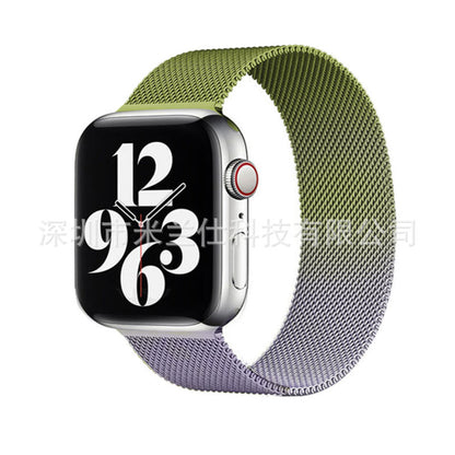 Premium Metal Milanese Loop Band for Apple Watch Series 1-9 & SE - Stylish, Adjustable & Breathable | Multiple Colors Available