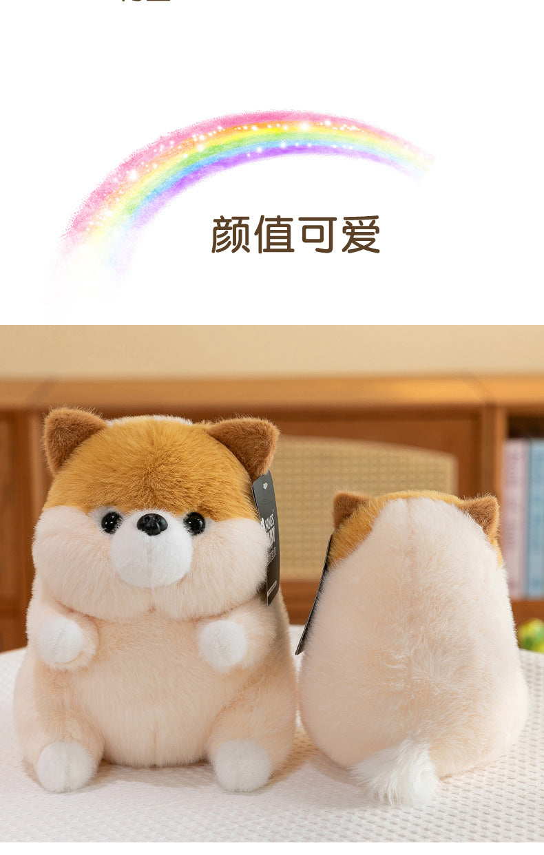 Corgi plush toy