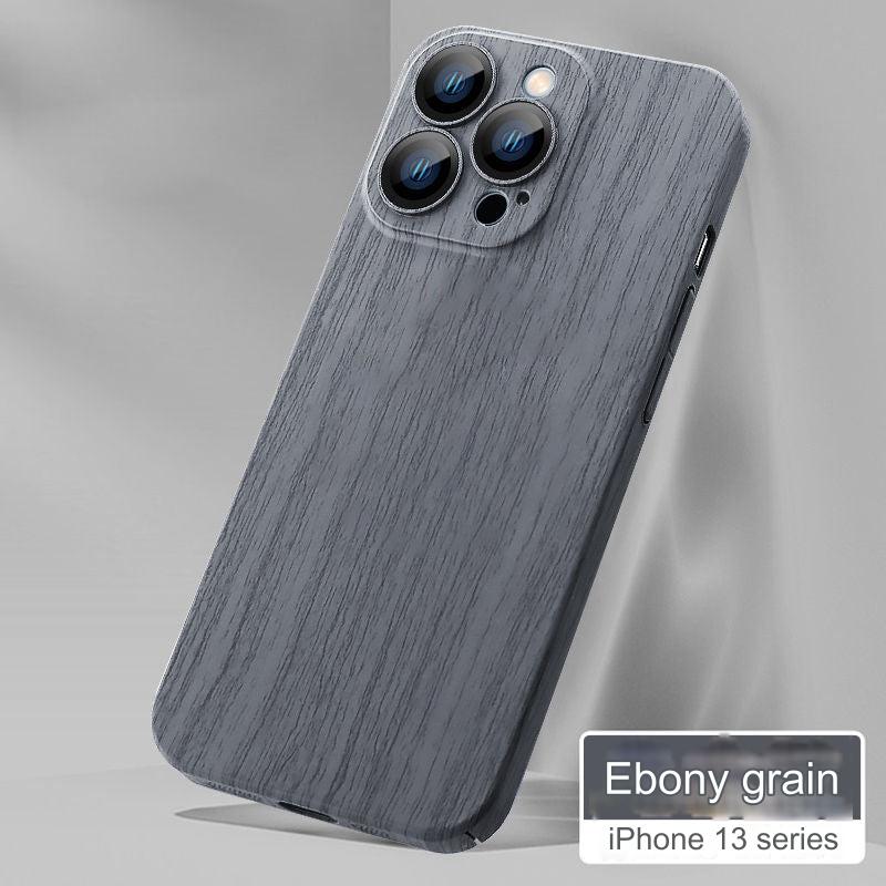 Wood Grain Magnetic iPhone Case for iPhone 15, 14, 13 & 12 - Shockproof, Anti-Fingerprint Protection