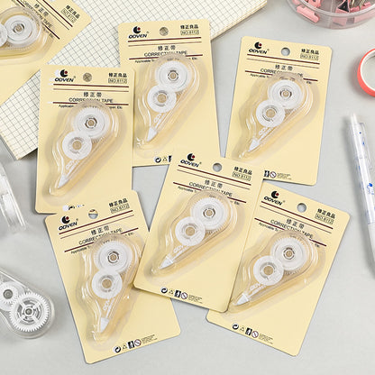 correction tape in packaging