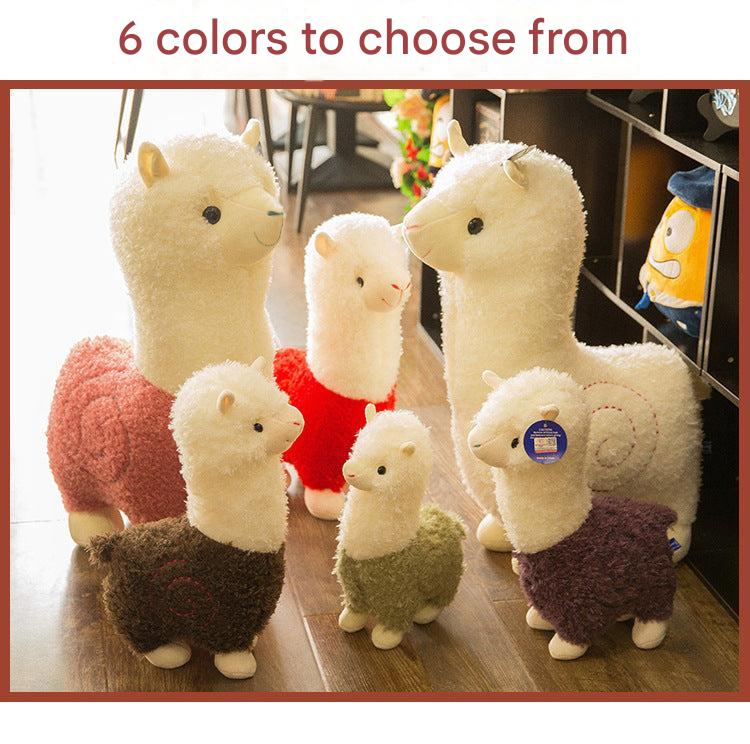 cozy alpaca decoration