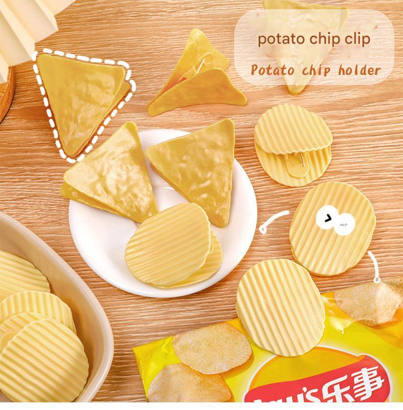 circular snack clips in various colors