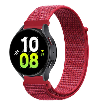 High-Quality 20/22mm Nylon Sport Watch Bands for Huawei GT4 & Samsung Galaxy Watch | Hook and Loop Design