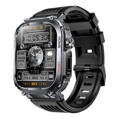 Smartwatch with LED flashlight