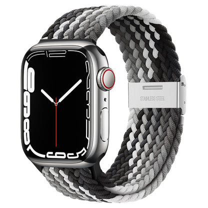 Premium Nylon Woven Strap for Apple Watch - Fits All Series and Sizes - Adjustable Buckle - Stylish and Durable