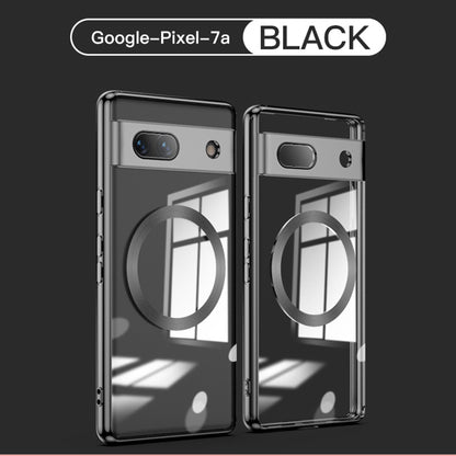 Google Pixel 7A Magnetic Charging Case - Durable TPU Protective Cover with Sleek Design