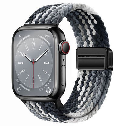 Stylish Nylon Woven Magnetic Apple Watch Band - Compatible with All Series