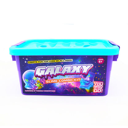 Galactic DIY Slime Kit - Fun Starry Bubble Foam Play Set for Kids | Creative Sensory Activity