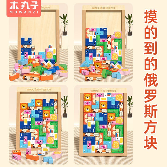 wooden puzzle toy