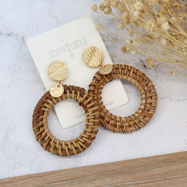 Colorful Boho Drop Earrings Image 2