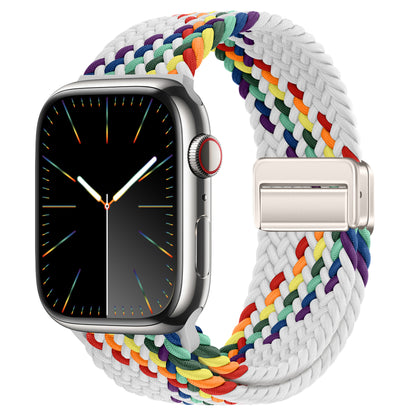 Stylish Nylon Woven Magnetic Apple Watch Band - Compatible with All Series