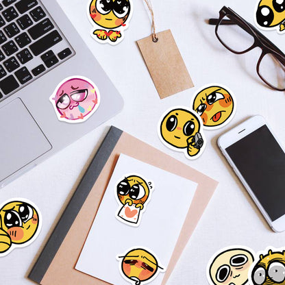 funny expression sticker