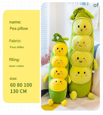 plush caterpillar toy with visible stitching details