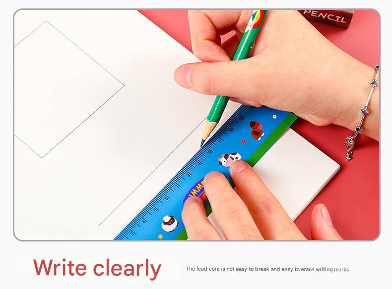 children's stationery set with vibrant designs