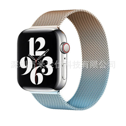 Premium Metal Milanese Loop Band for Apple Watch Series 1-9 & SE - Stylish, Adjustable & Breathable | Multiple Colors Available