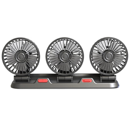 Car fan in action cooling vehicle