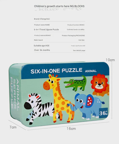 Animal shape puzzle