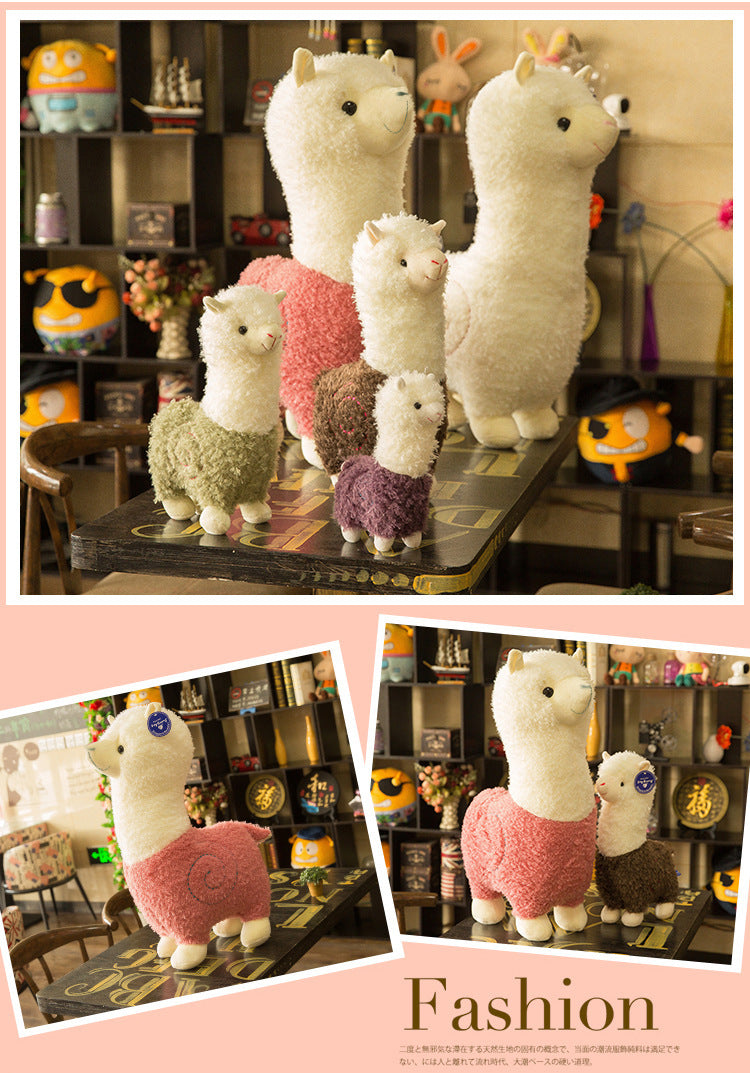 cute alpaca plush