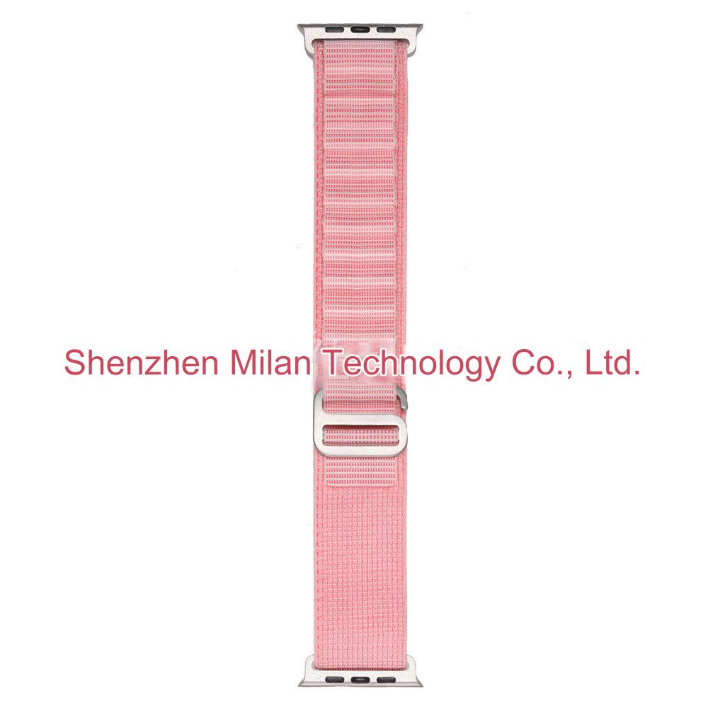 Durable Nylon Sport Strap for Apple Watch - Compatible with Ultra, Series 7 & More - Variety of Colors Available