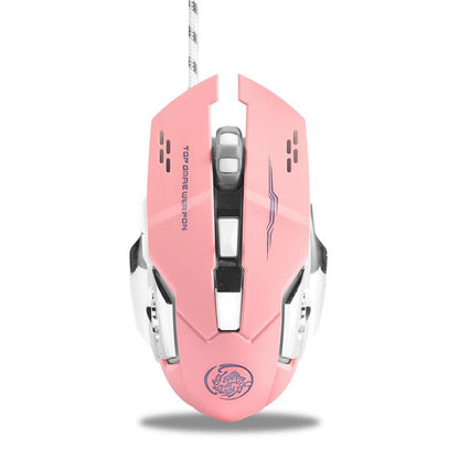 Dual Mode Wireless and Wired Gaming Mouse - Silent Operation with RGB Lighting, Adjustable DPI and Ergonomic Design