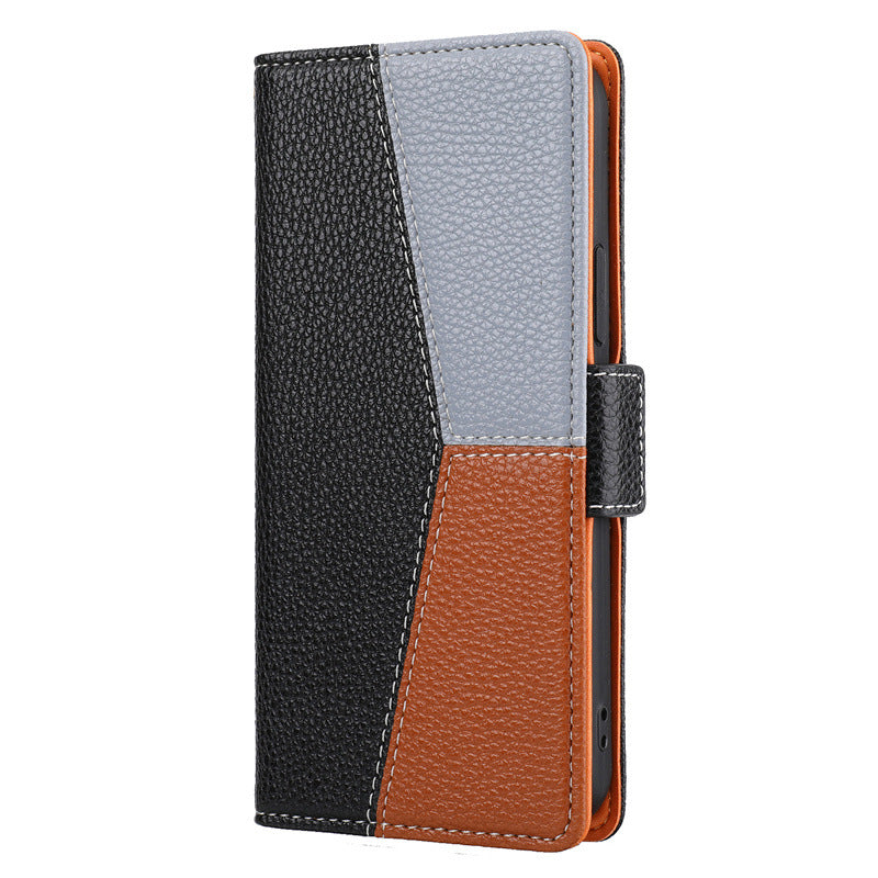 Premium PU Leather Flip Case for iPhone & Samsung | Stylish Multi-Color Wallet Cover with Card Slots