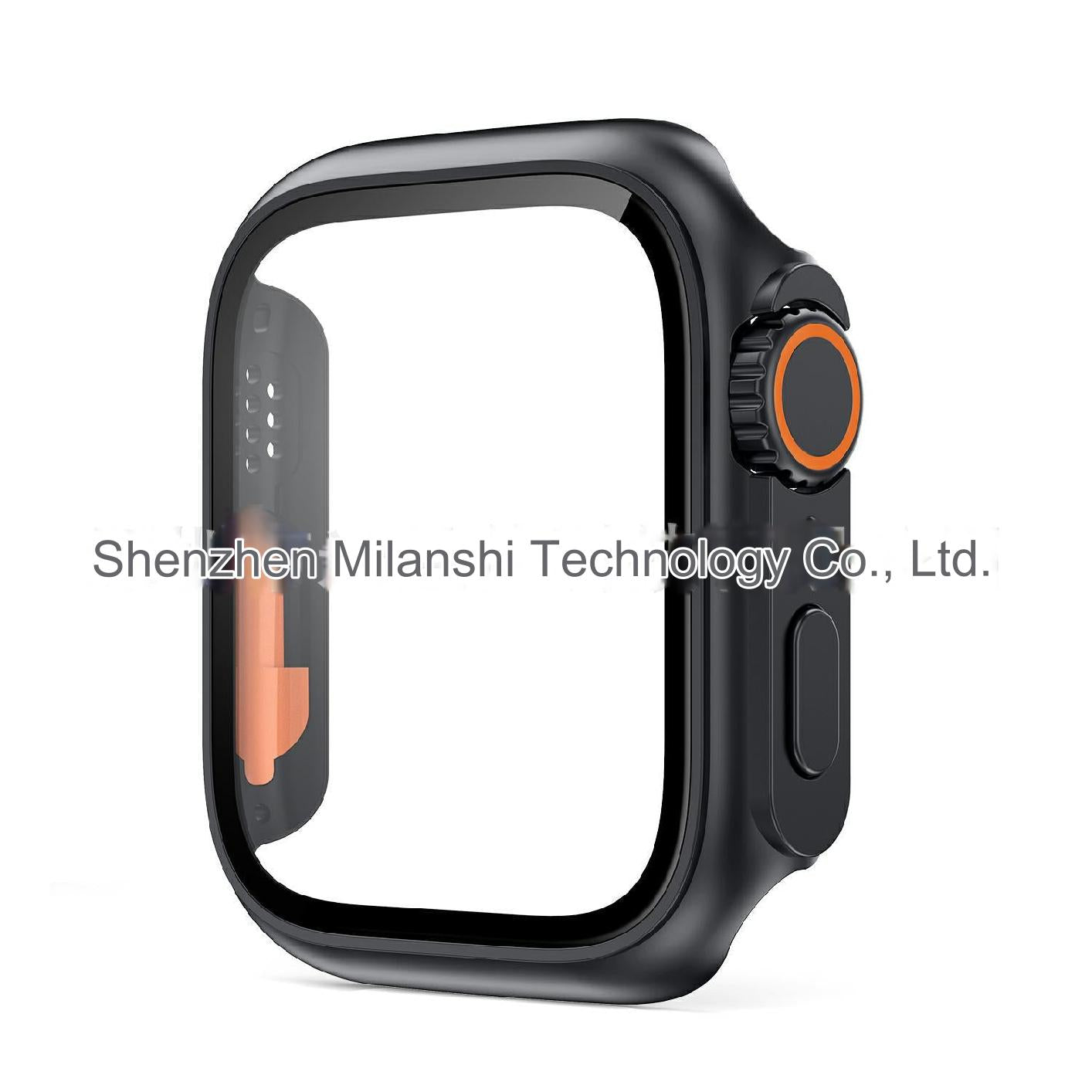 Premium Protective Case for Apple Watch Ultra 2 - 49mm, Durable PC Shell Cover with Tempered Glass