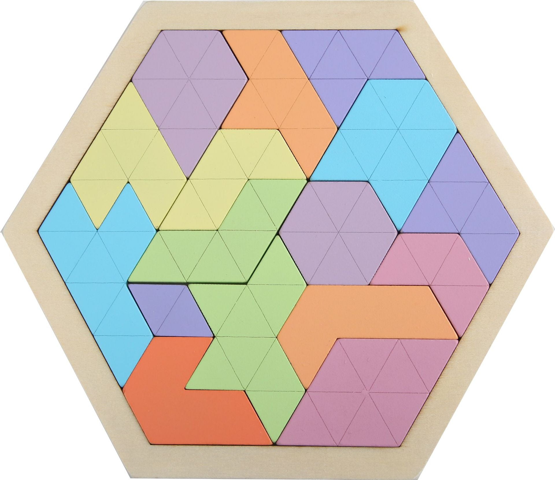 Colorful Wooden Puzzle Toy