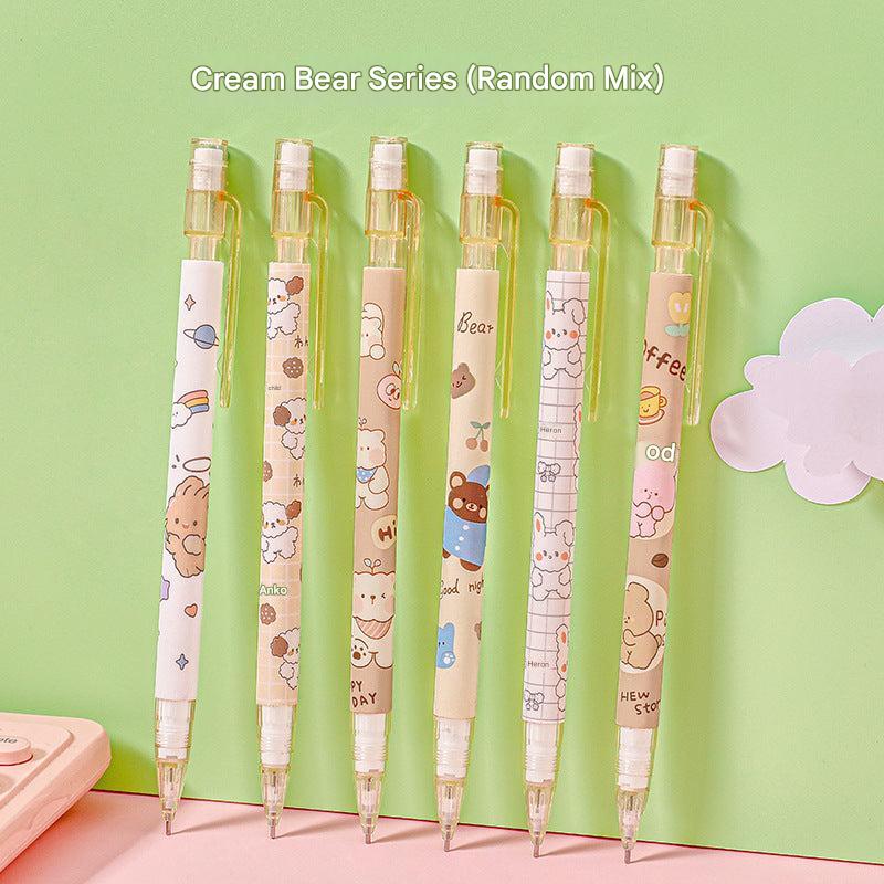 school supply cute mechanical pencil set