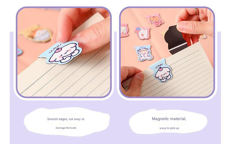 image of Layer Cake Rabbit Magnetic Bookmark