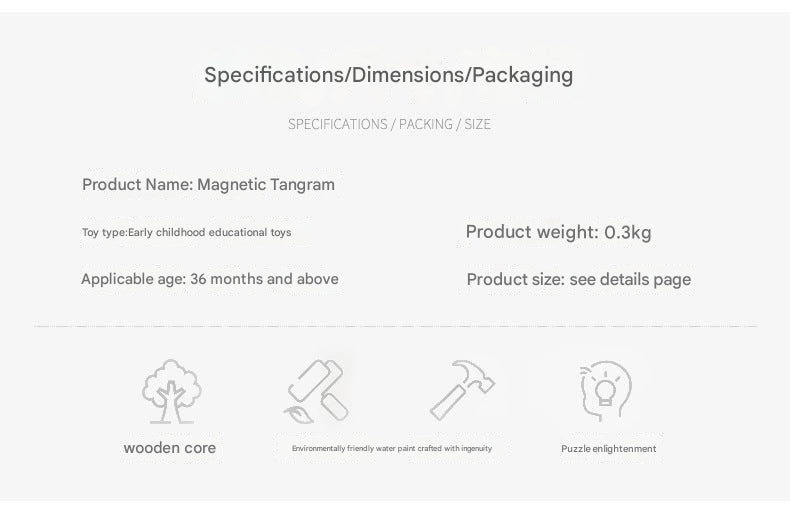 magnetic tangram puzzle