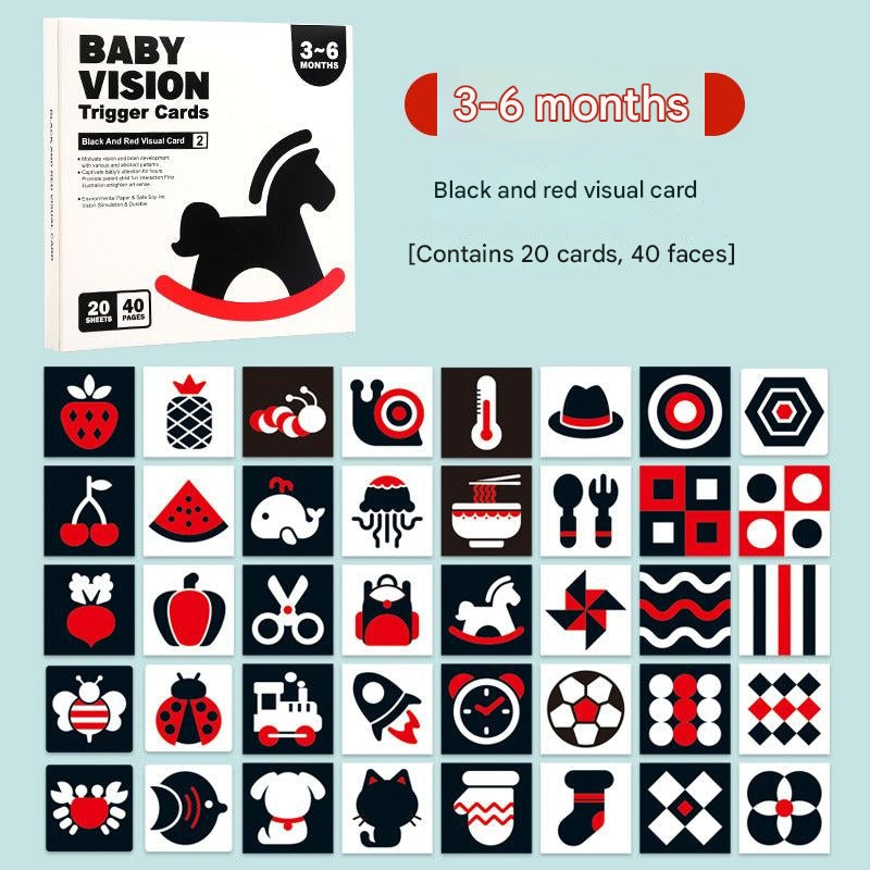 baby visual stimulation card