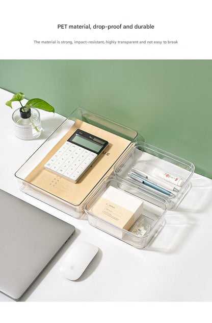 stackable desk organizer compartment