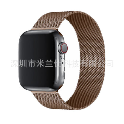 Premium Metal Milanese Loop Band for Apple Watch Series 1-9 & SE - Stylish, Adjustable & Breathable | Multiple Colors Available