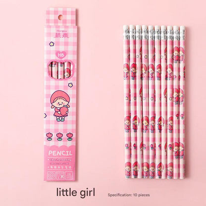 cartoon bear printed pencil pack image