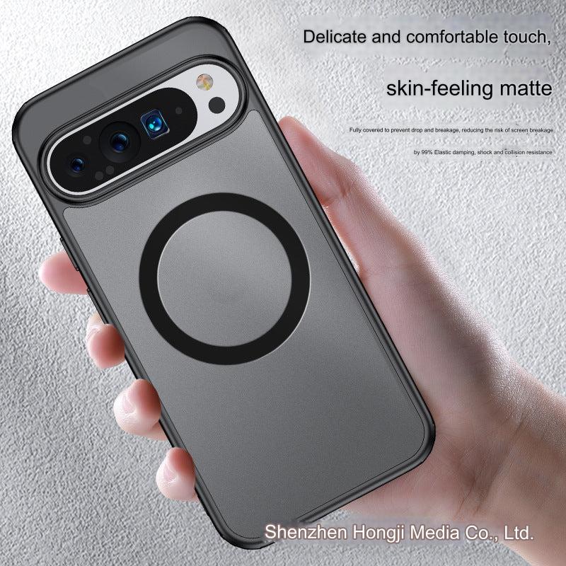 Magnetic TPU & PC Slim Case for Google Pixel 8 & Pixel 9 Series - Shockproof & Stylish Protection