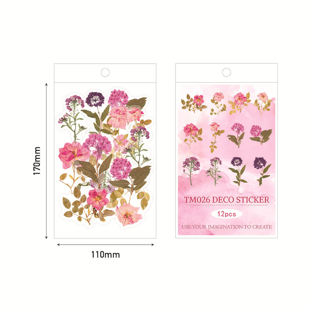 scrapbooking flower sticker