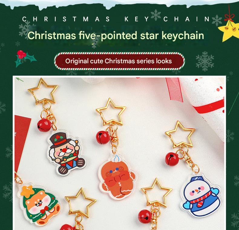 Cute reindeer keychain image