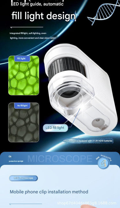 compact microscope packaging photo