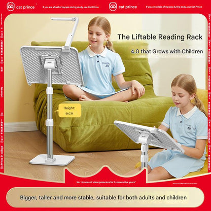 child reading book holder floor stand